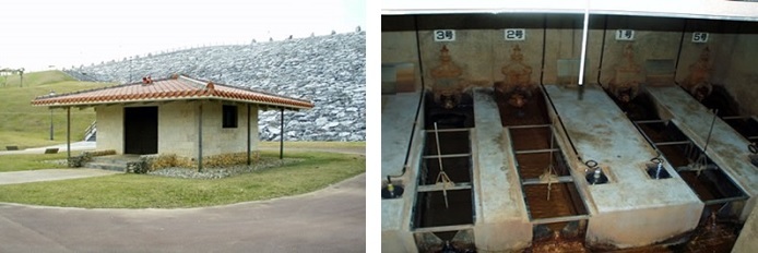 写真：倉敷ダムの管理施設・浸透水観測室