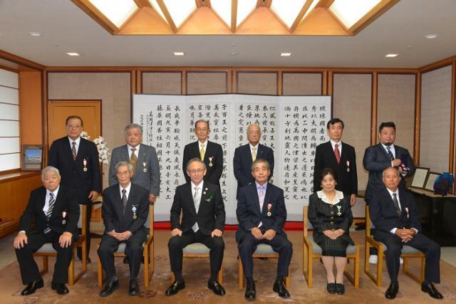 写真：第1部伝達式の様子