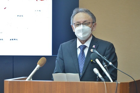 写真：会見の様子