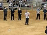 写真：玉城知事が、第113回秋の全島闘牛大会開会式に出席