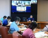 写真：沖縄県新型コロナウイルス感染症対策本部定例本部会議