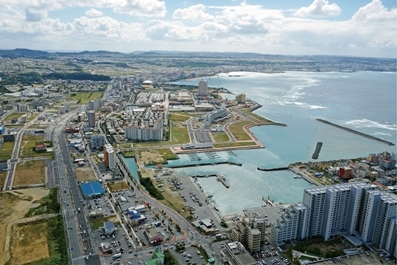 写真：北谷町フィッシャリーナ地区