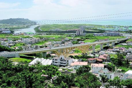 写真：なかきす大橋全景