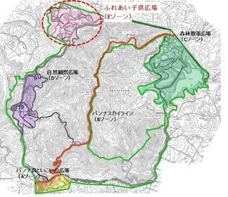 図：Eゾーン位置図