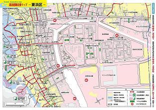 地図：避難支援マップ小