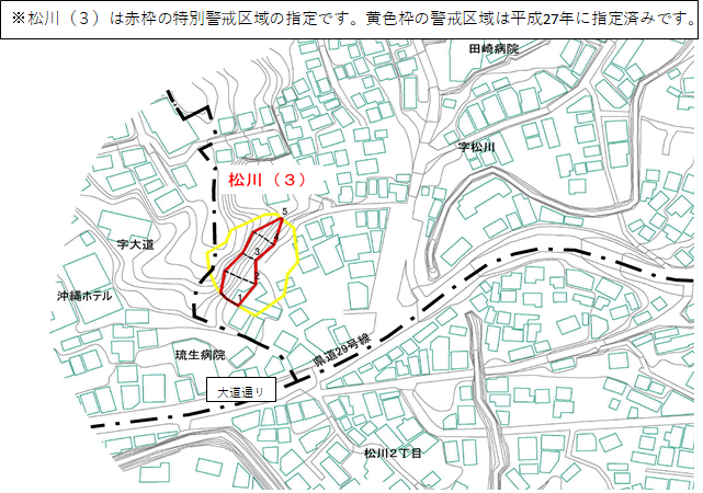 地図：松川(3)の位置図