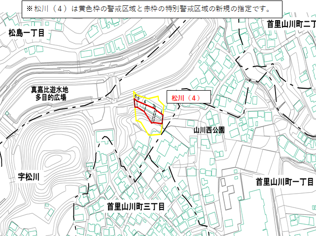 地図：松川(4)の位置図