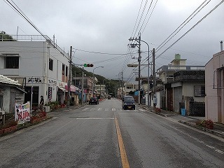 写真：公共交通安全事業　渡久地港線（着手前）