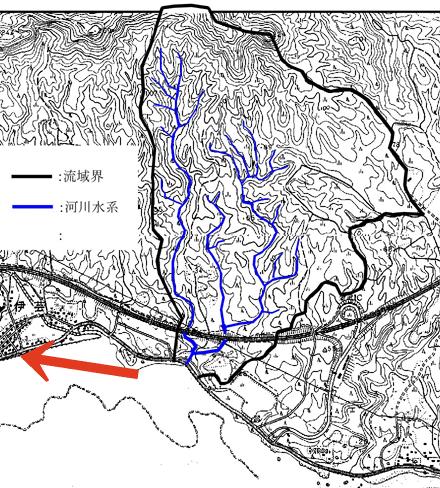 地図：加武川河口域2