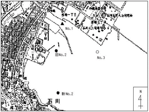 地図：石川川1