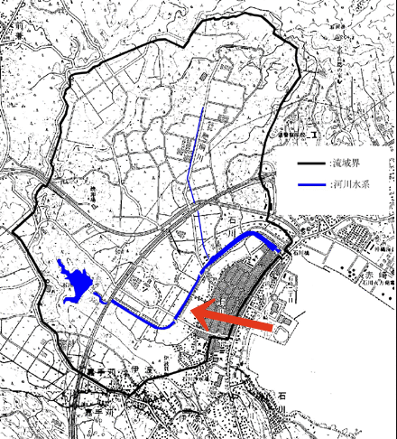 地図：石川川2