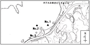 地図：赤瀬海域1