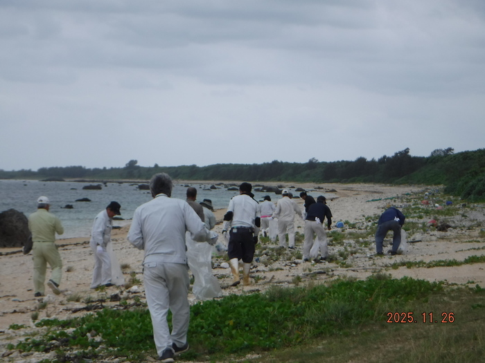 写真：清掃風景