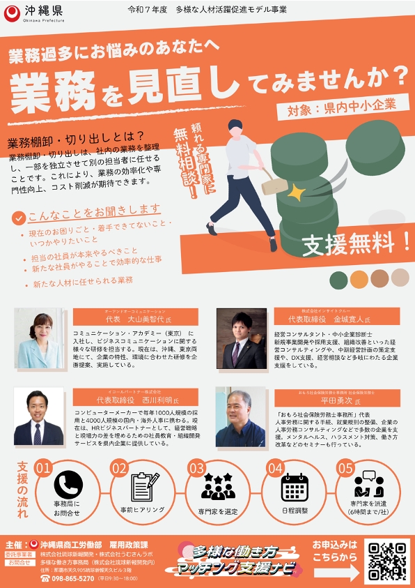 専門家派遣の案内