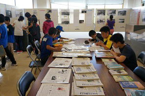 八重山平和祈念館平和学習の様子